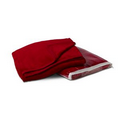 Red Coral Fleece Throw Blanket